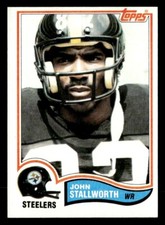 John Stallworth 1982 Topps Card #219 Pittsburgh Steelers