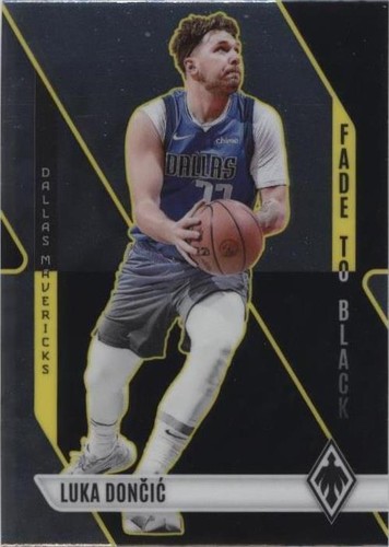 2023-24 Panini Phoenix Luka Doncic Fade To Black 18 Mavericks | eBay