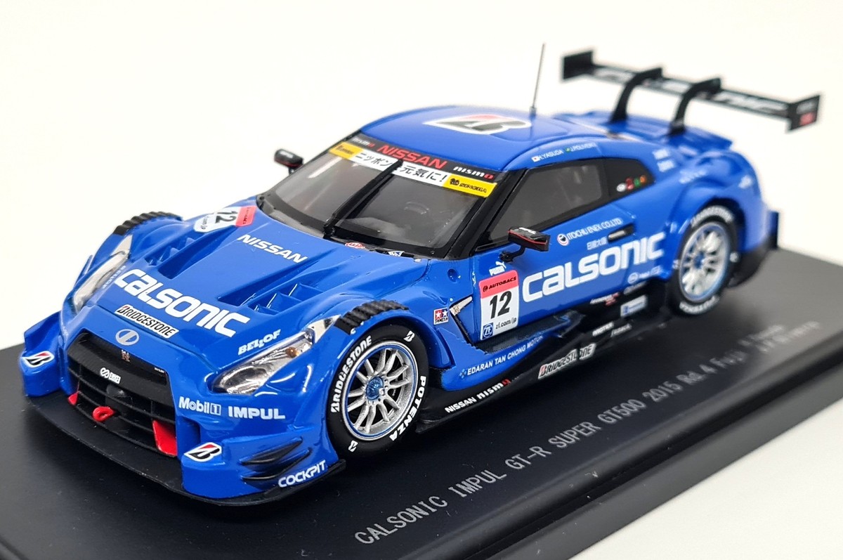 人気 EBBRO CALSONIC IMPUL GT-R No.12 2017 Ebbro 1/43 Nissan GT-R R35 Fuji Calsonic #12 Super GT500 '15