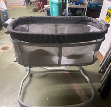 Ingenuity 10197 Baby Crib Bedside Bassinet Mattress - White