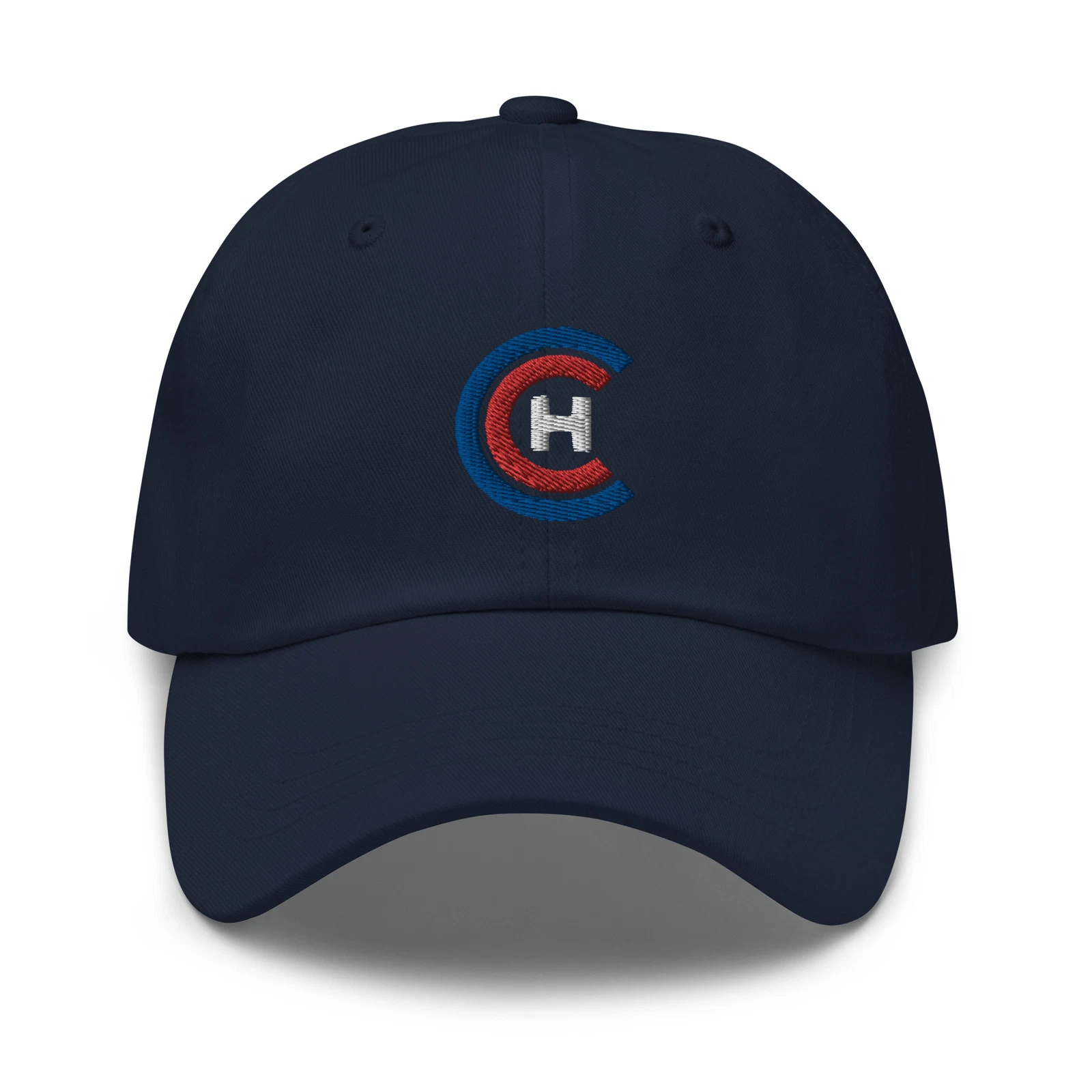 Montreal Canadiens Minimalist Design Embroidered Dad Hat Hockey Cap