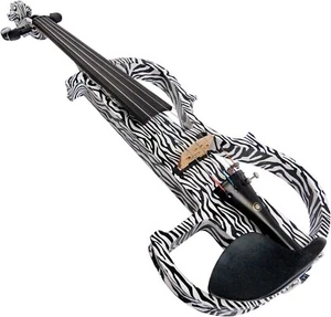 Kinglos - Electric (Silent) Violin "The Zebra"  Model: DSG-1305