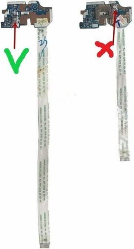 Power Button Taster Platine für Packard Bell EasyNote TV44HC card board