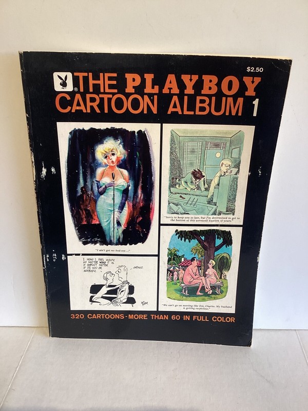 Vintage The Playboy Cartoon Album #1, 1970
