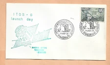 ITOS G LAUNCH DAY NOV 15,1974 MADRID TRACKING STA SPACE COVER NASA