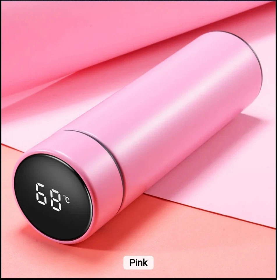 Smart WaterBottlePortableThermos100 acero inoxidable led temperatura agua  Foto 4 de 4