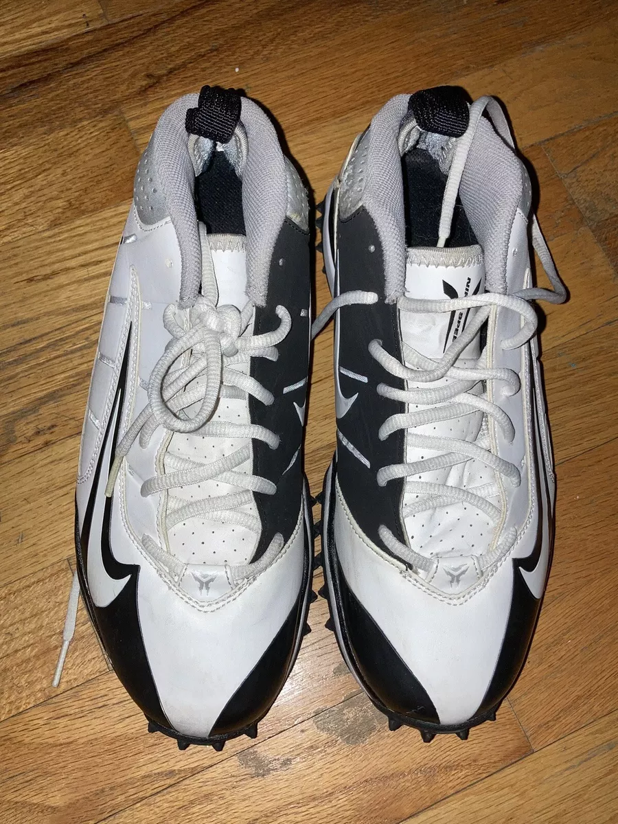 Boos liefde Dapperheid Nike Air Speed Destroyer Men&#039;s Football Cleats Size 8 Black White Turf  Shoe | eBay