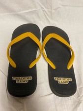 Pittsburgh Steelers Training Camp Sandals Flip Flops Men/Women NFL, size 10 used