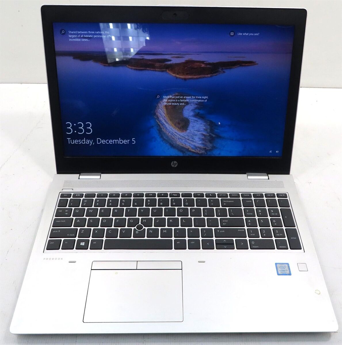 HP ProBook 650 G5 Core i7-8665U 1.9GHz 8GB 256GB Windows 10 Laptop