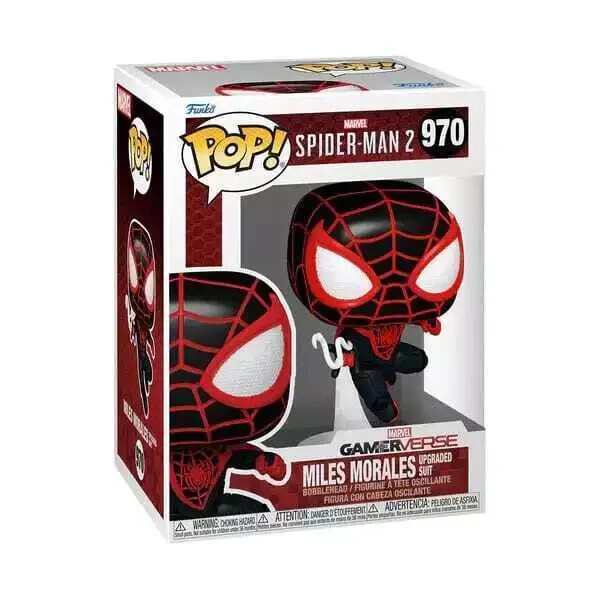 MARVEL - 限定FUNKO POP! スパイダーバース2 マイルス　ブラックライト　特大 MARVEL - FUNKO POP! マーベル スパイダーバース2 マイルス