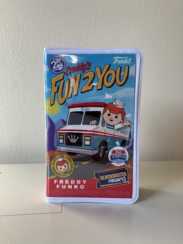 Freddy Funko Blockbuster Rewind (Common). 2023 Fun On The Run Online Edition