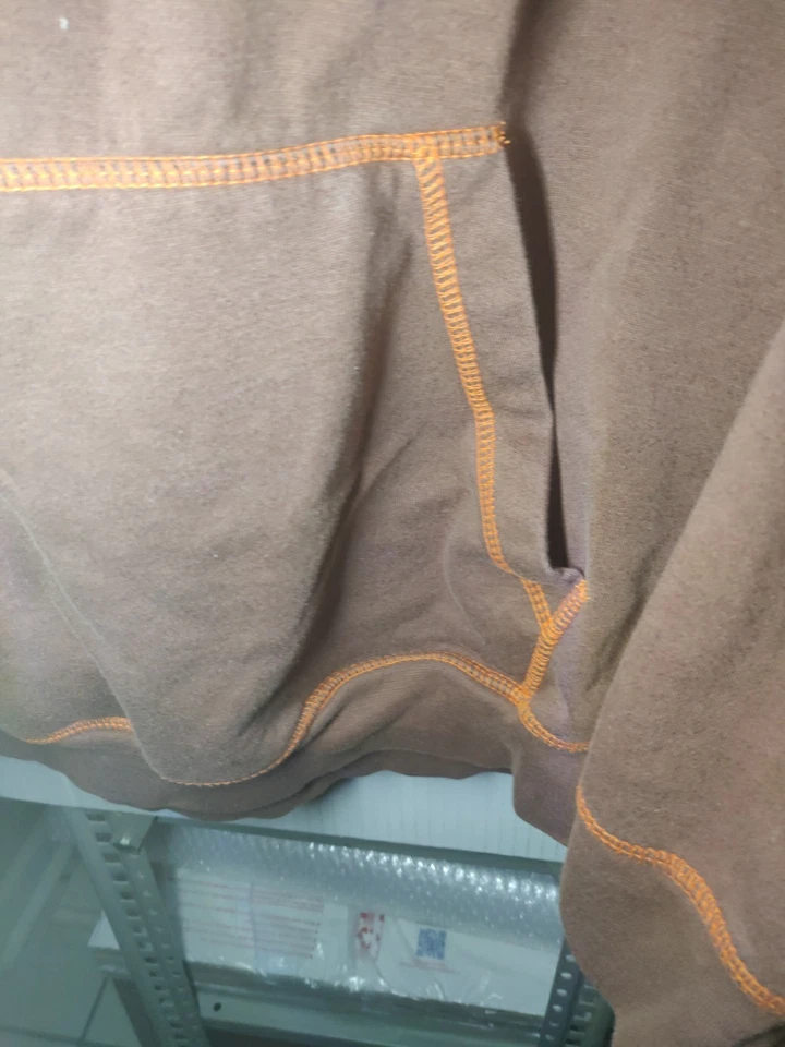 Sudadera con Capucha Browning Para Hombres XL Marrón Camuflaje Forrado Pullover Sudadera Caza Aire Libre Foto 4 de 4