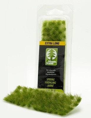 Model Scene Two Coloured Tufts Spring Extra Long