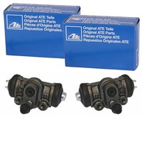 2X ATE Radbremszylinder 19Mm Passend FüR Mazda 323 Trommelbremse Hinten