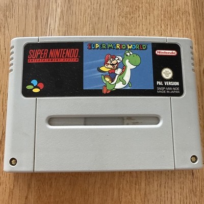 Super Mario World SNES Super Nintendo Original