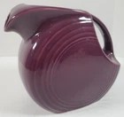 Fiesta Ware Lapis Disc Water Pitcher 7.25" Saphire Blue Color Large - 67 1/4 oz.