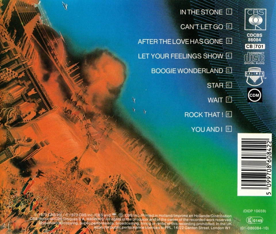 Earth, Wind & Fire - I Am (CD-Album Reissue CDCBS 86084) - Bild 2 von 2