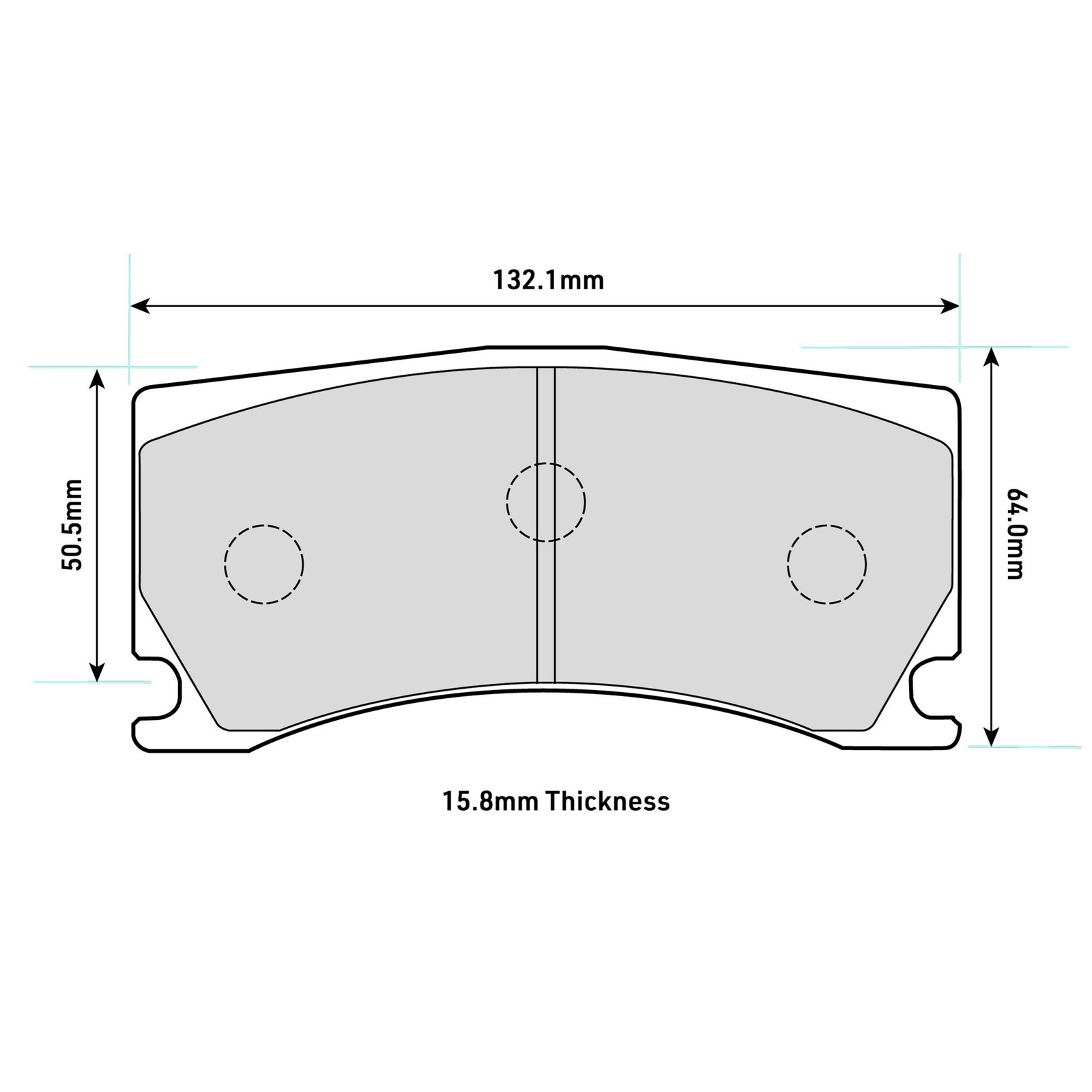 Ferodo DS2500 Front Brake Pads Fits Peugeot 308 GTI & Jaguar Inc XK, XKR & XK8