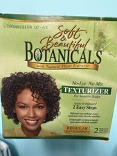 2 x Soft Beautiful Botanicals No Lye Sensitive Scalp Relaxer Coarse 1 Appl.