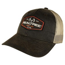 Realtree Patch Meshback Cap- Brown