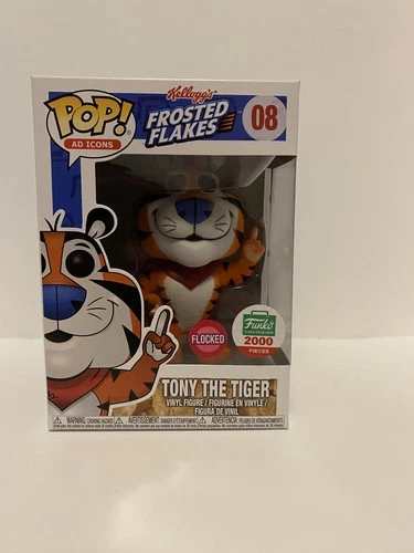 Funko POP! Ad Icons #08 - Tony The Tiger Flocked 2000 PCS Funko Shop Exclusive