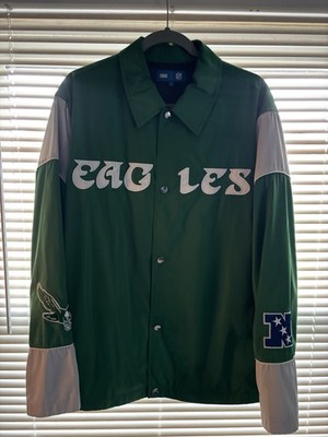 Kith For 47 Philadelphia Eagles Kieran Coaches Jacket Size Large