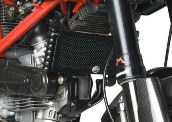 KüHlerabdeckung R&G Racing Aluminium - Ducati Hypermotard-image