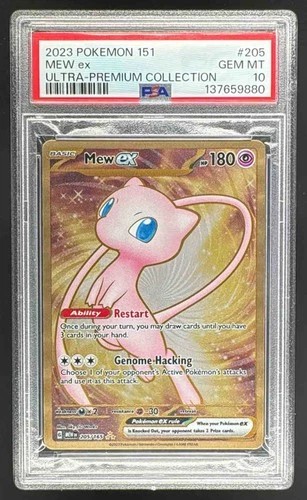 2023 Pokemon Scarlet Violet 151 Ultra Premium Promo 205 Mew ex PSA 10 137659870