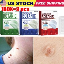 MICRONEEDLE BOTANIC Skin Tag  Acne Patch Skin Tag Remover Patches 9Pcs HOT 2026