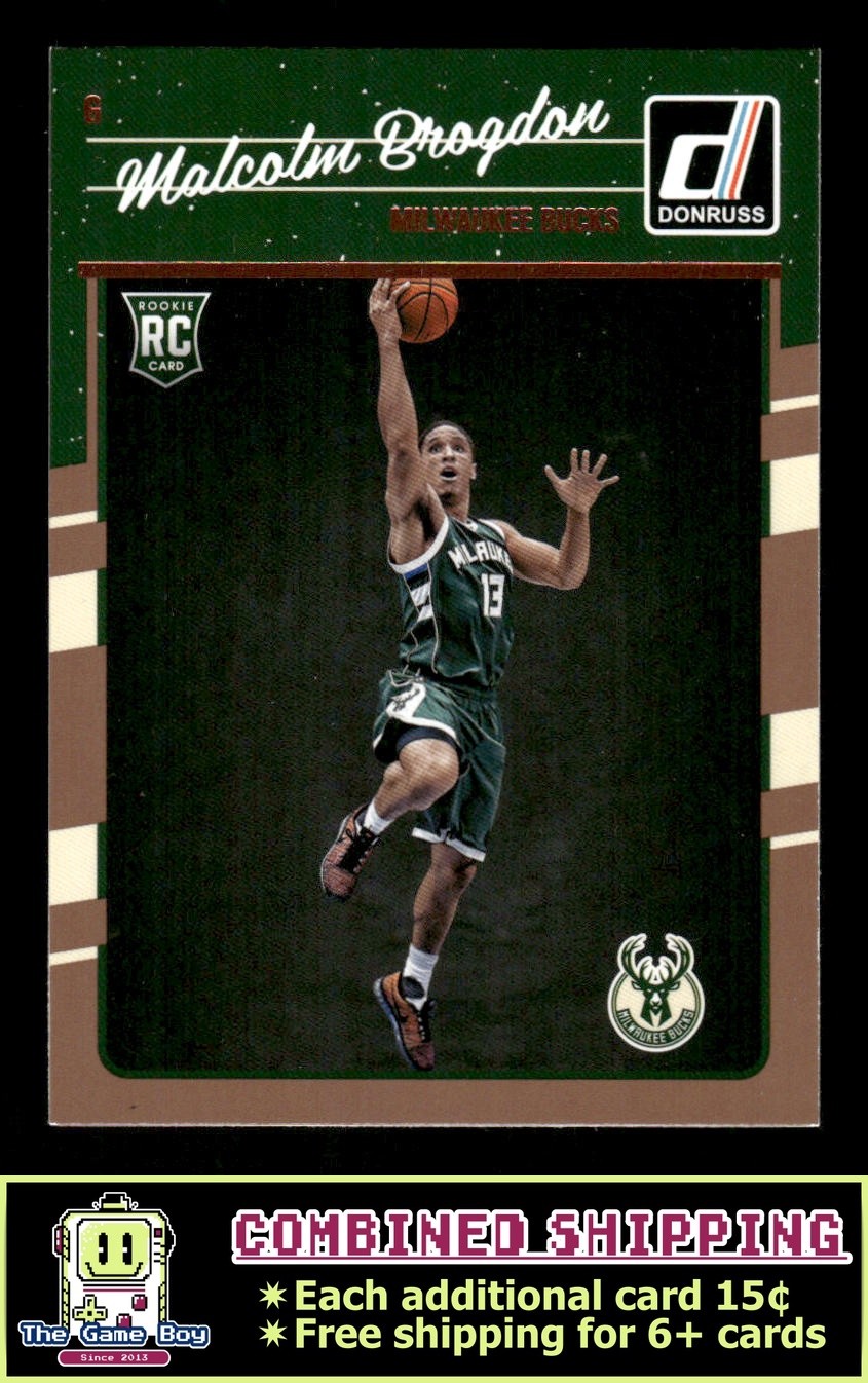 2016-17 Donruss #179 Malcolm Brogdon Milwaukee Bucks RC