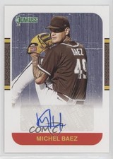 2021 Panini Donruss Retro 1987 Signatures Michel Baez #87S-MB Auto 0b5