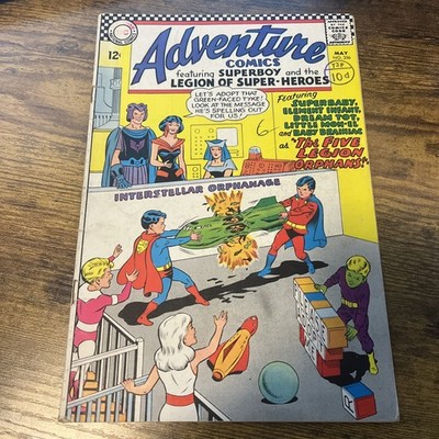 ADVENTURE COMICS #356 1967 DC Curt Swan Milton Snappin Cover Art Superboy