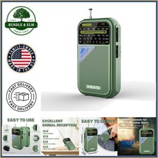 Portable AM FM Shortwave Radio with Excellent Reception Built-in Antenna