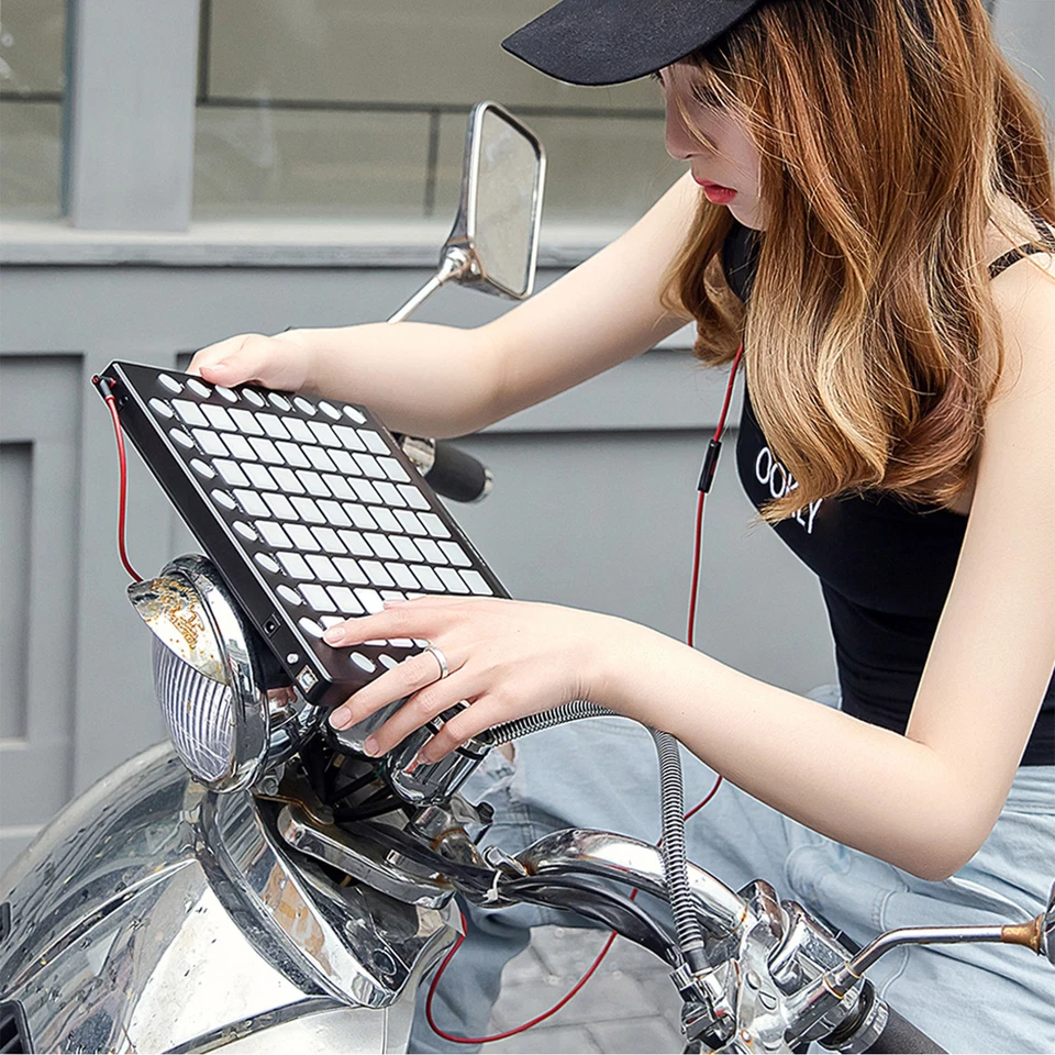 WORLDE Portable USB MIDI Drum Pad Controller 64 RGB Backlit Pads 24 Buttons MDPP - Bild 3 von 4