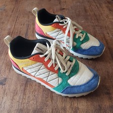 Women's Merrell Alpine Sneakers J003570 Multicolor Retro Suede Shoes Size 8