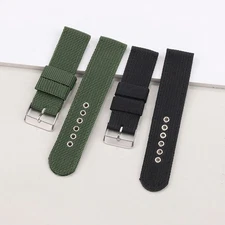 16mm/18mm/20mm/22mm/24mm Nylon Wrist Watch Band Sports Replacement Bracelet