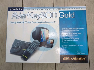 Avermedia Averkey300 Gold 1600 X 1200 PC/MAC, Complete & Tested! Fast Shipping!