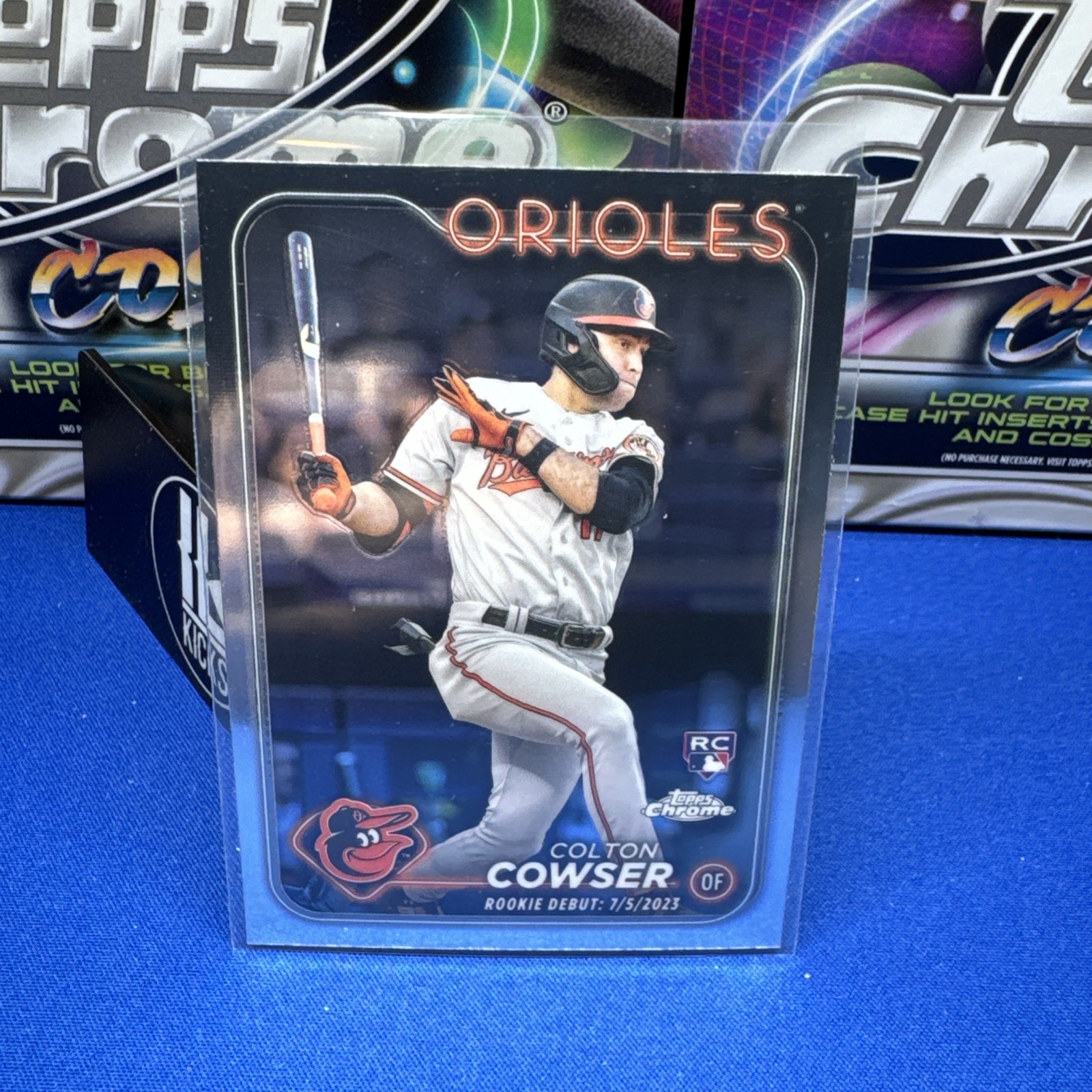 2024 Topps Chrome Update Series - Rookie Debut Colton Cowser #USC154 (RC)