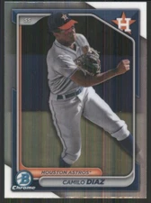 2024 Bowman Chrome Prospects #BCP-135 Camilo Diaz Houston Astros 46733