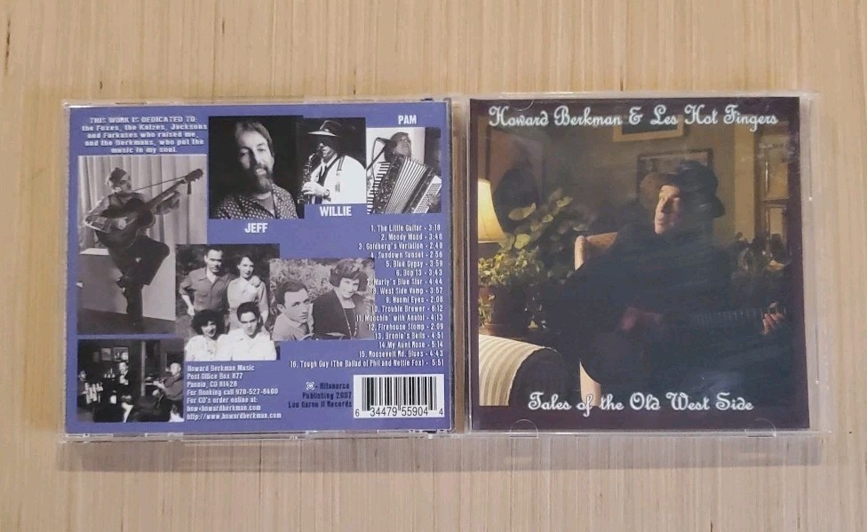 Howard Berkamn & Les Hot Fingers Tales of the Old West Side CD | eBay
