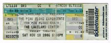 The Pink Floyd Experience 11/18/06 Lakeland FL Ticket! The Pig Flies Again!