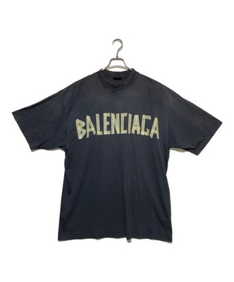 BALENCIAGA/ 23SS TAPE TYPE T-Shirt Gray Size: M | eBay