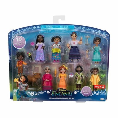 Disney Encanto Ultimate Madrigal Figure Giftset 10 pcs Bruno Abuela Camilo Luisa