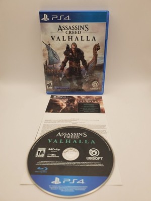 Assassins Creed Valhalla (PlayStation 4 PS4) CIB Complete Tested & Working