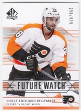 2014-15 SP Authentic Future Watch PIERRE-EDOUARD BELLEMARE 249 999 Flyers Rookie