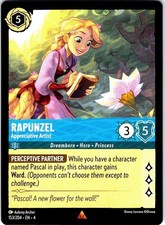 Rapunzel - Appreciative Artist 153/204 Rare Ursula's Return Lorcana Near Mint