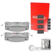 Quick Brake MONTAGE-SATZ BremsbelÄGe ZubehÖR Vorne Passend FüR Audi Q7 Mercedes