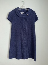 Style & Co Short Sleeve Sweater Dress Cowl Neck Women’s Size Medium