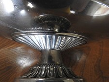 Vintage Lovely Seba Silver Plated Ornate Tray on Designed Fixed Stand Stamped