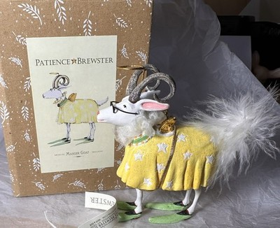 Patience Brewster  4 3/4'' Manger Goat   NIB